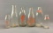 Group of 6 Illinois Valley milk bottles