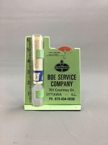 Vintage advertising Standard Rain Gauge