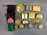 Group of 14 vintage compacts