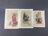 Group of 3 advertising Cream of Wheat prints