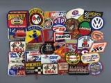 Group of 40 NASCAR patches