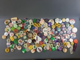 Large group of vintage political pinbacks and more