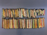 Large group of vintage advertising pencils
