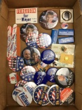 Group of political pinbacks and more