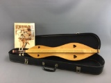 Vintage Dulcimer with Case and music book