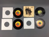 Group of 4 Beatles records