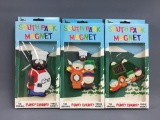 Group of 3 South Park magnets