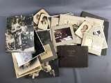 Lot of Antique Photos and album