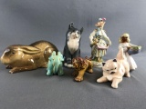 Lot of Animal and Women figures