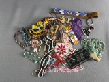 Lot of Beaded Jewelry and More
