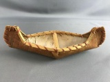 Wooden Handmade Canoe
