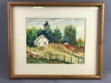 Country House Framed Print
