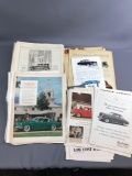Large lot of Automobile Advertising Studebaker and others