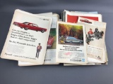 Automobile advertisements from magazines Plymouth