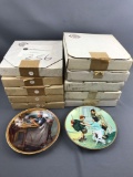 Group of 10 Norman Rockwell Collector Plates