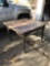 Antique oak dining room table