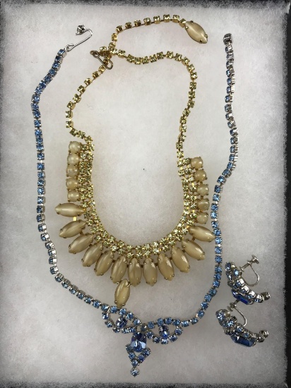 Rhinestone Necklace lot