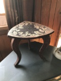 Antique hand carved stool