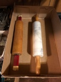 Group of two rolling pins