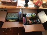 2 large boxes of puzzles