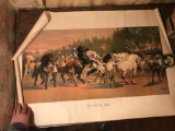 The horse fair lithograph