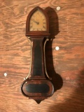 Antique 8 day wall clock