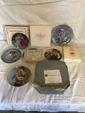 Group of 9 decorative plates