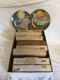 Group of 8 aviation collector plates
