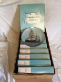 Group of 10 Legendary ships of the sea Collector plates
