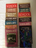 Group of 17 School Arts Magazines