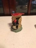 Wisconsin dells black americana outhouse figurine