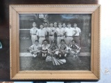 Vintage photograph of local baseball team