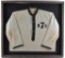 Antique Game Worn New York #7 Spalding Baseball Jersey in Display Frame