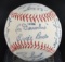 Signed/Autopen Chicago Cubs 1960's Team Rawlings Baseball