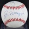 Signed Joe DiMaggio and Pete Rose Official National League Baseball