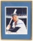 Signed New York Yankee Mickey Mantle Framed Photo