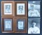 Group of 6 Framed Photos of Baseball Players