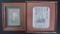 Group of 2 Framed Prints Featuring Baseball Players