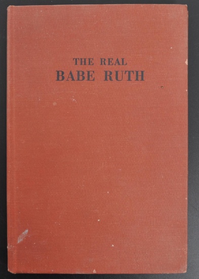 "the Real Babe Ruth" by Dan Daniel 1st edition