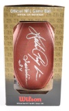 Signed Walter Payton Wilsons Football