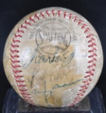 1960's Signed Chicago Cubs Team Baseball