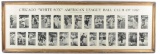 1930 Chicago White Sox American League Ball Club Framed Lithograph