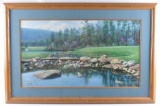 Larry Dyke Limited Edition Framed Golf Print
