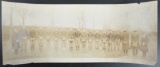 Antique Ford Factory Football Team Panoramic Photograph