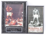 Group of 2 Muhammad Ali Plaques