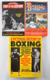 Group of 3 Boxing History Books