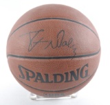 Signed Chicago Bulls Dwayne Wade Basket Ball