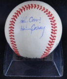 Signed Harry Caray Baseball