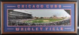 Chicago Cubs Wrigley Field Framed Panoramic Photo