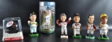 Group of 7 Baseball Bobble Heads and More